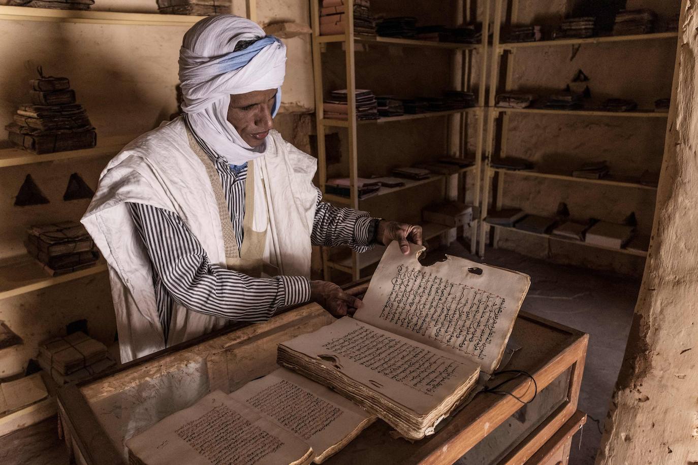 Los tesoros perdidos de la ciudad mauritana de Chinguetti