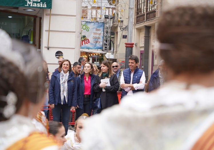 Catalá, Gamarra y Mazón, en la comisión Plaza de la Mercé.