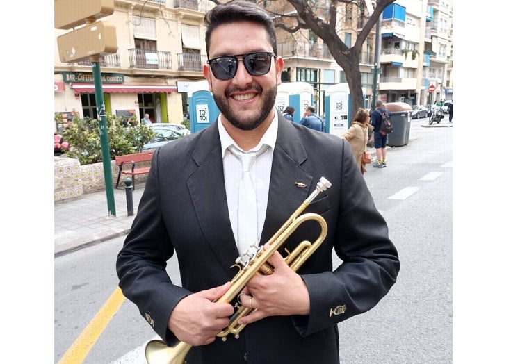 Voro Cerveró, músico de Montserrat habitual en Fallas.