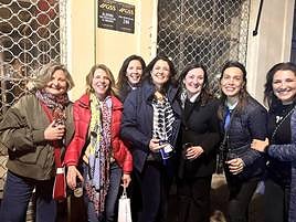 Ana Olmos, Sole Giménez, Cuchita y Bego Lluch, Olga Adelantado, María Senent y Teresa Badía