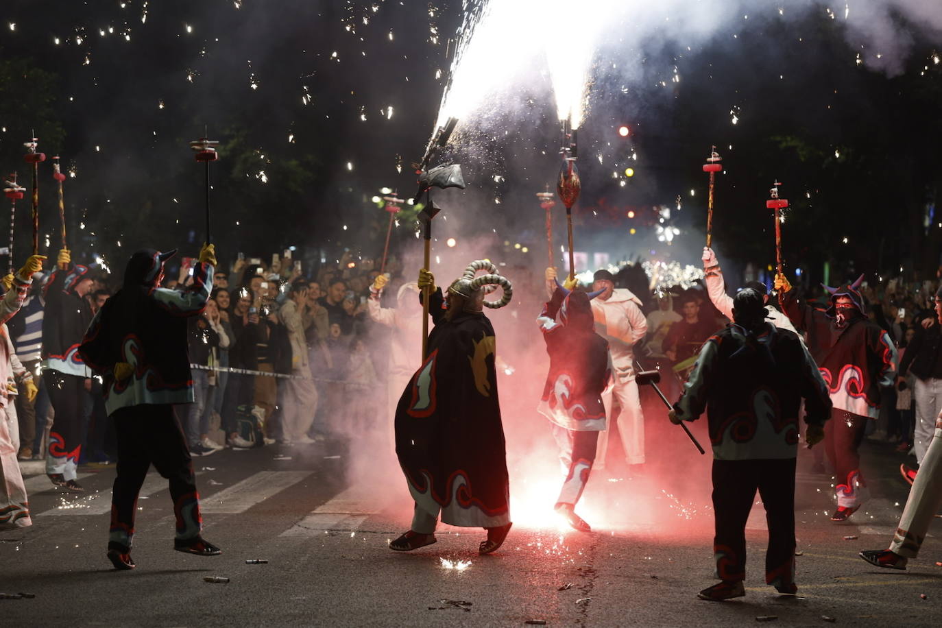 Así ha sido la cabalgata del Fuego de las Fallas 2023