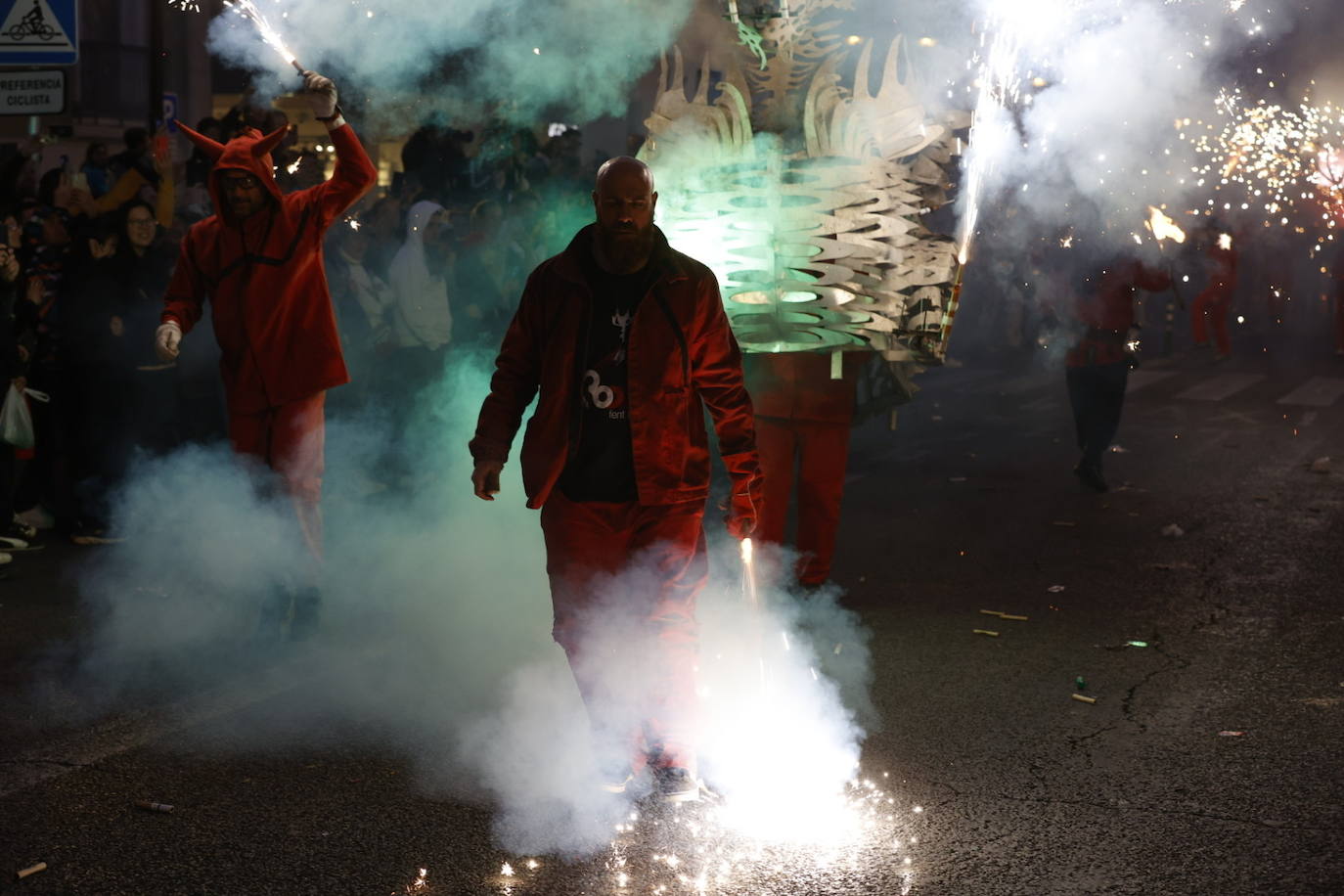 Así ha sido la cabalgata del Fuego de las Fallas 2023