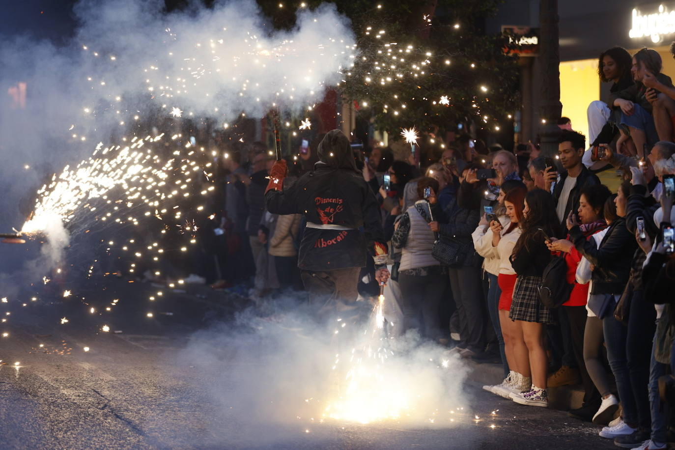 Así ha sido la cabalgata del Fuego de las Fallas 2023