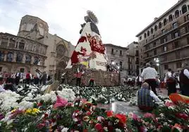 Ofrenda de las Fallas 2023.