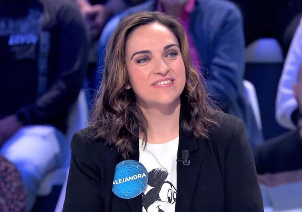 Alejandra Marín en 'Pasapalabra'.