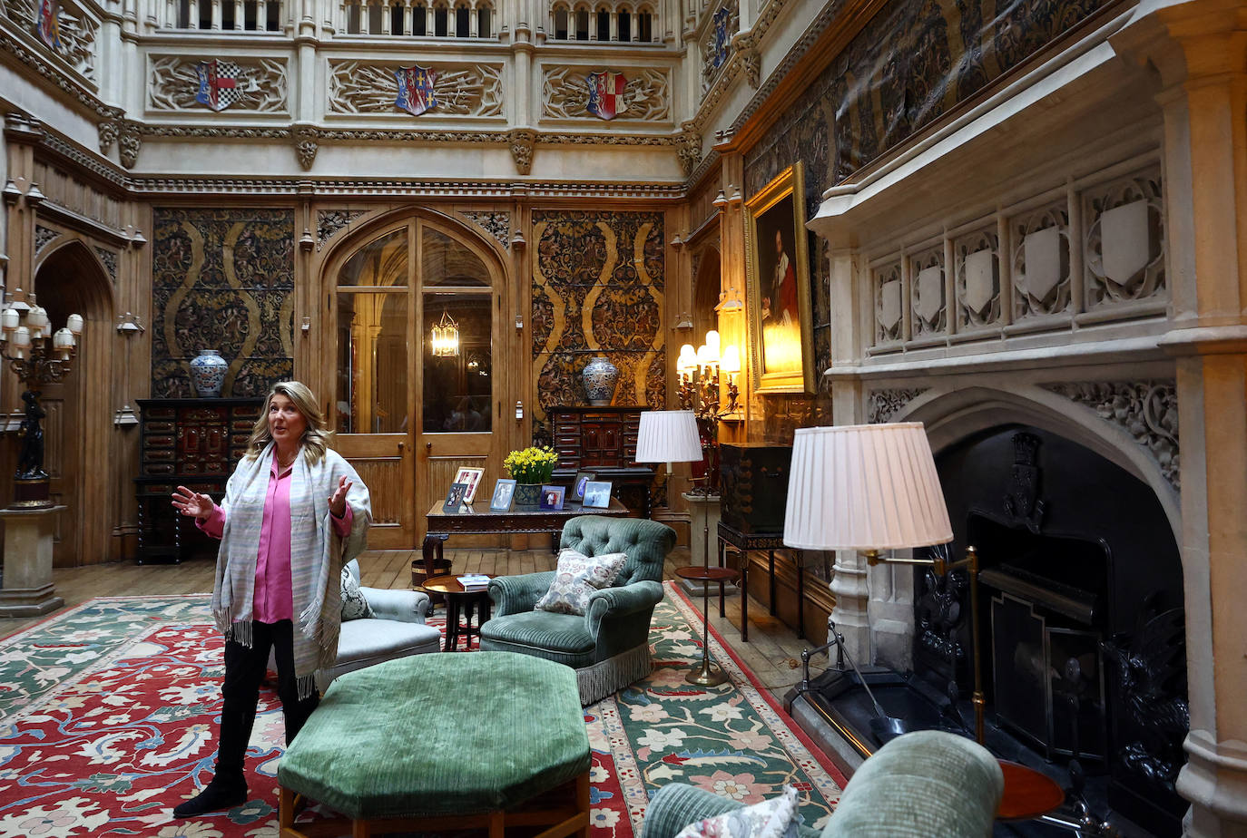 Un recorrido por el castillo de &#039;Downton Abbey&#039;