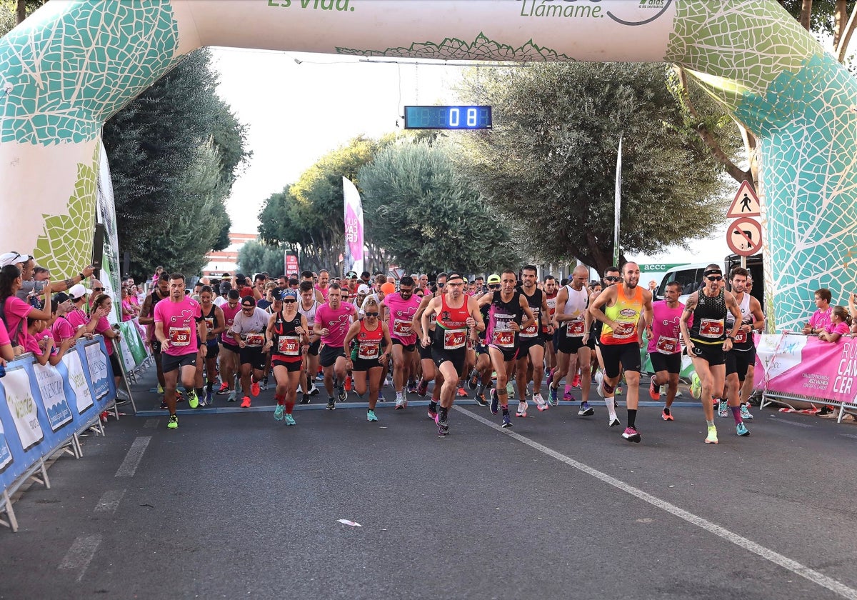 Salida de una de las carreras del circuito RunCáncer.