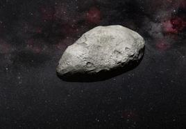 Un asteroide.