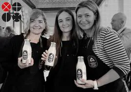 Rosa Panach, Ester Balaguer y Yolanda Morán, tres mujeres vinculadas al mundo de la horchata. lp