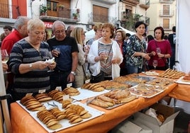 Degustación de productos en anteriores ediciones de Tasta la Font.