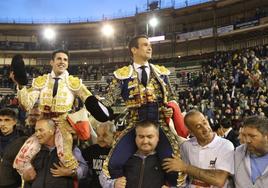 Manzanares y Talavante, maestros por la puerta grande.