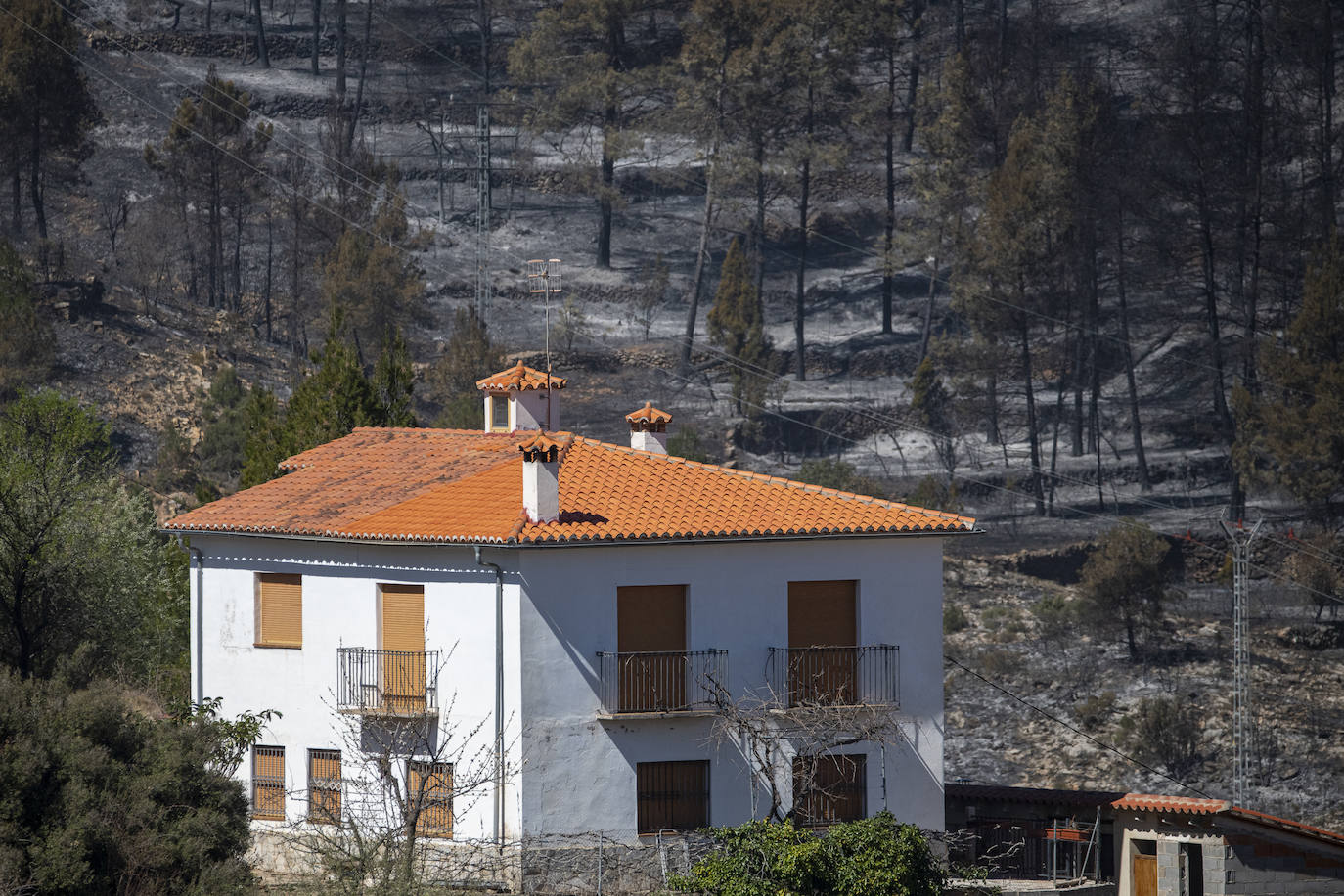 Así ha arrasado el incendio de Castellón con casas, coches y otros bienes materiales