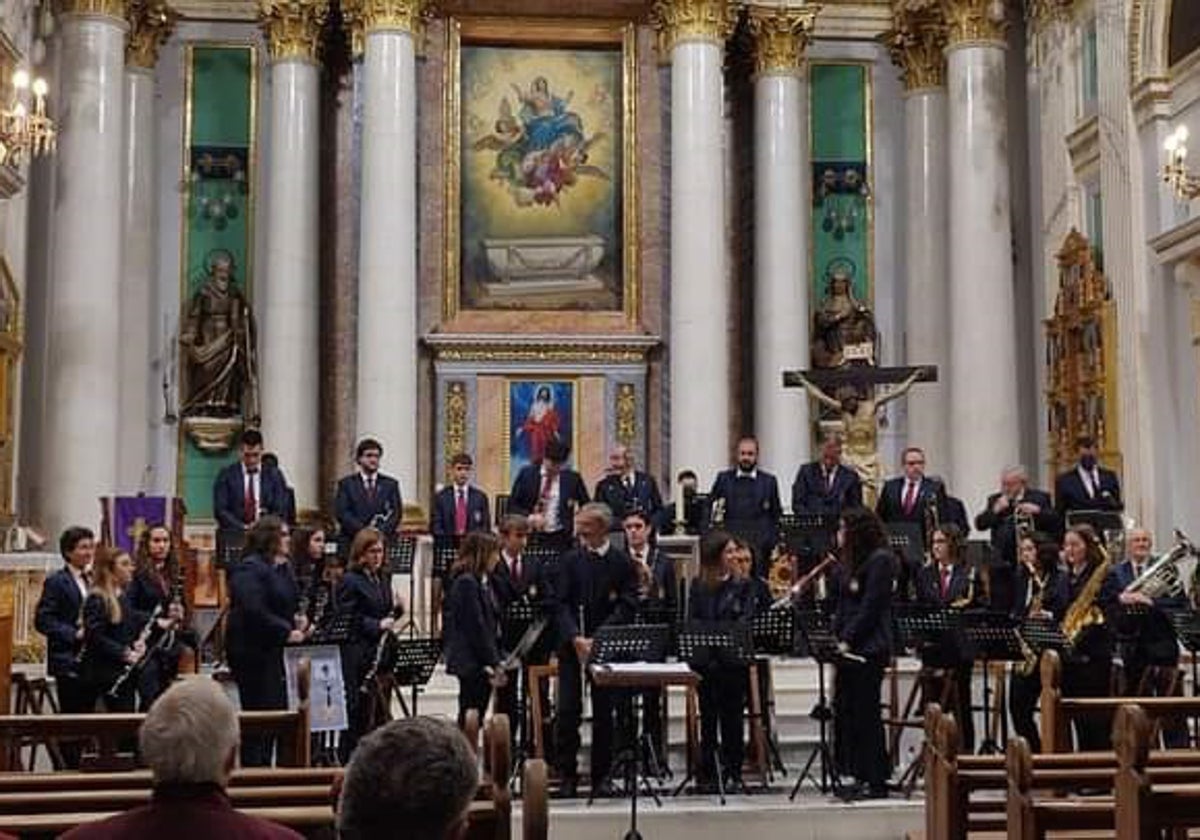 Momento del I Concierto de Semana Santa de 2022.