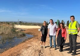 Visita al lugar donde se ubicaba el vertedero.