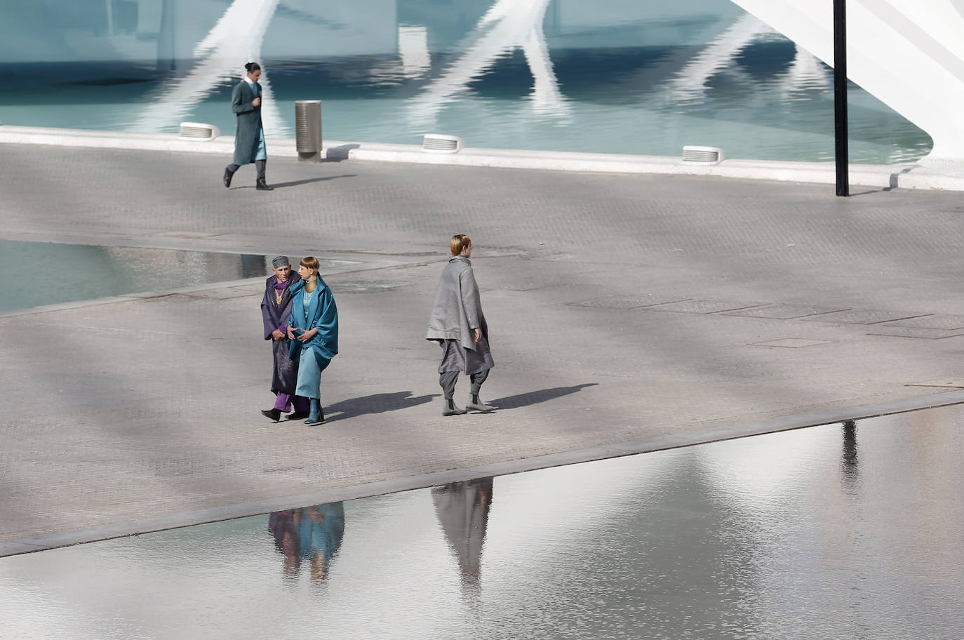 Rodaje de la serie de &#039;Star Wars&#039; en la Ciudad de las Artes de Valencia