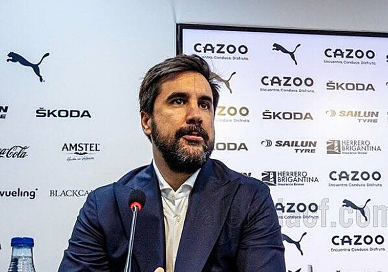 Javier Solís, portavoz del Valencia: «Tenemos la sensación de que nos bloquean políticamente»