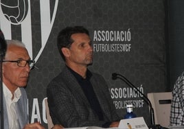 Fernando Giner, presidente de la Asociación de Futbolistas del Valencia CF.