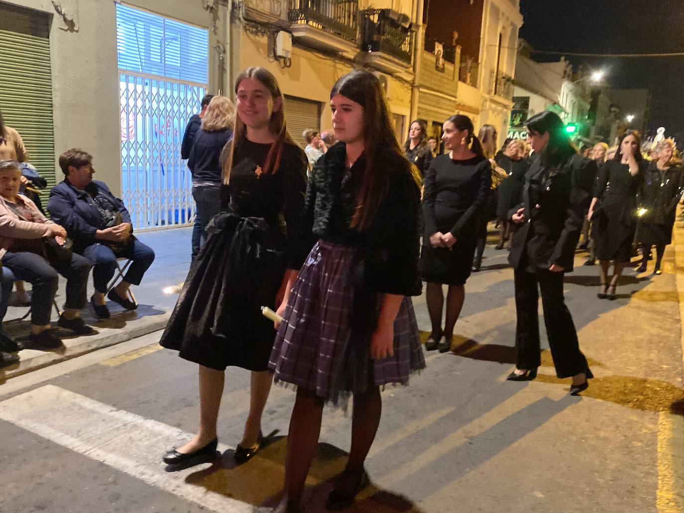 Procesión del viernes de dolores en la Semana Santa Marinera 2023