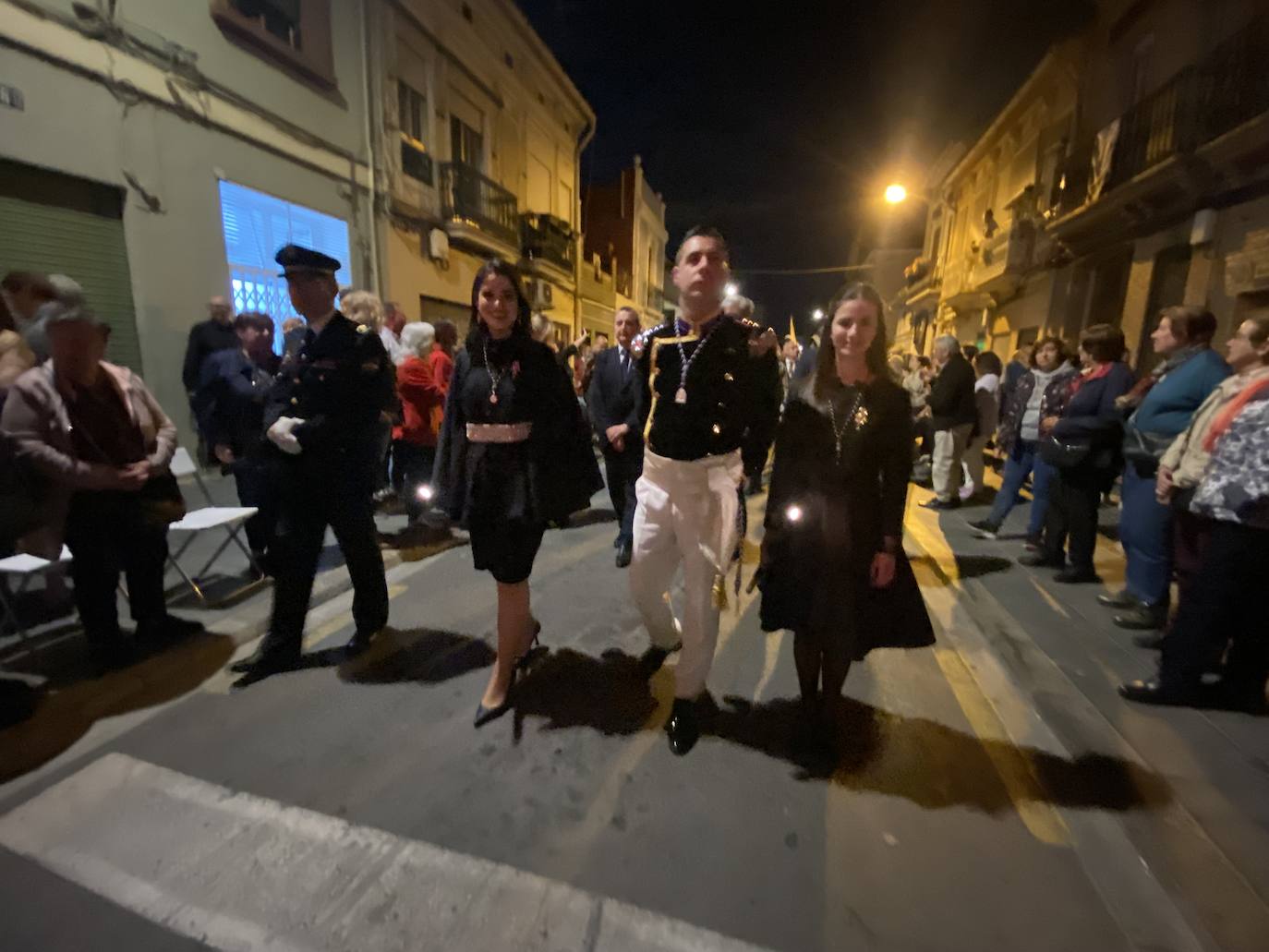 Procesión del viernes de dolores en la Semana Santa Marinera 2023