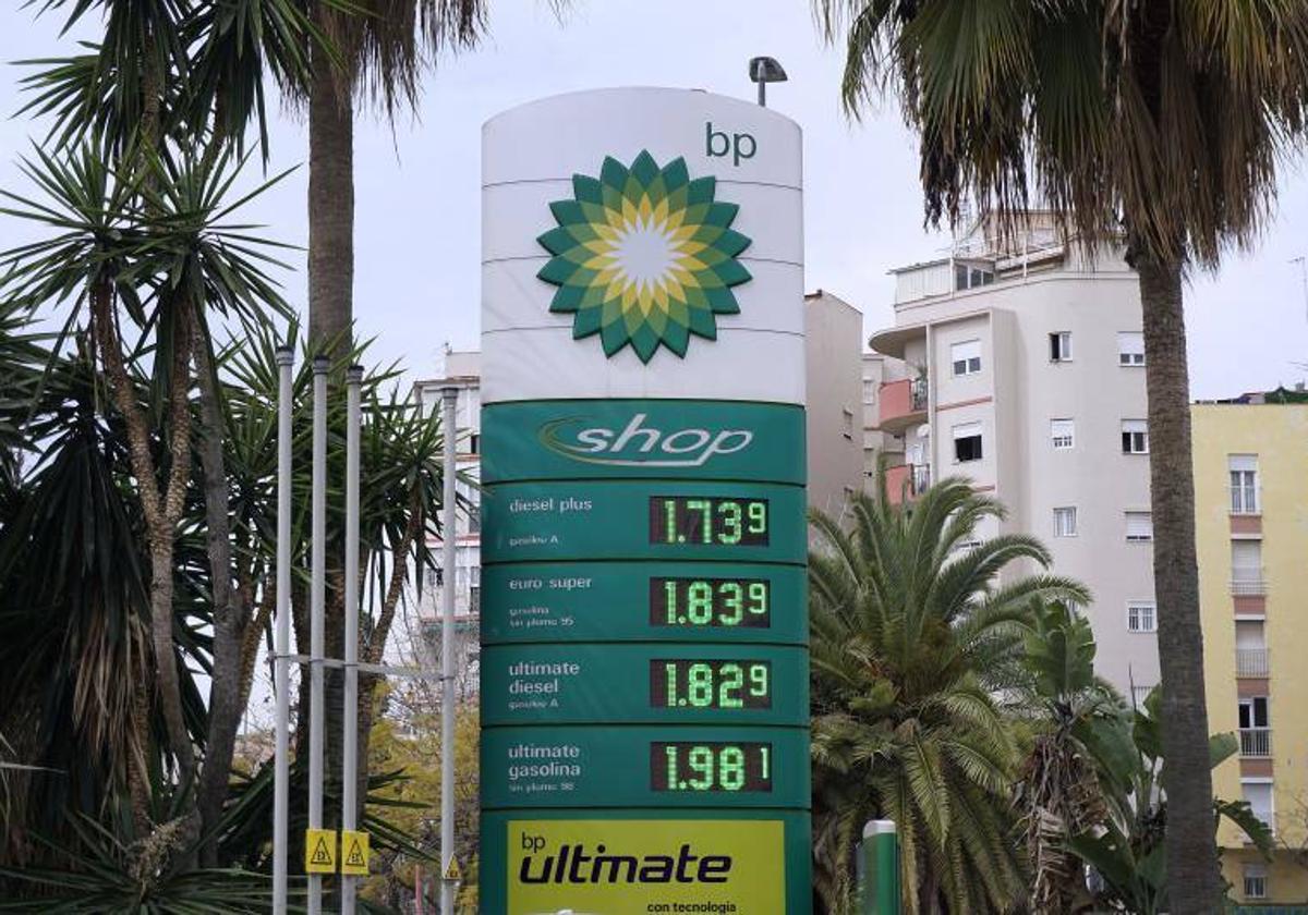 Gasolinera BP.