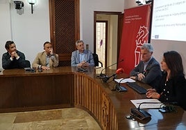 Un momento de la presentación.