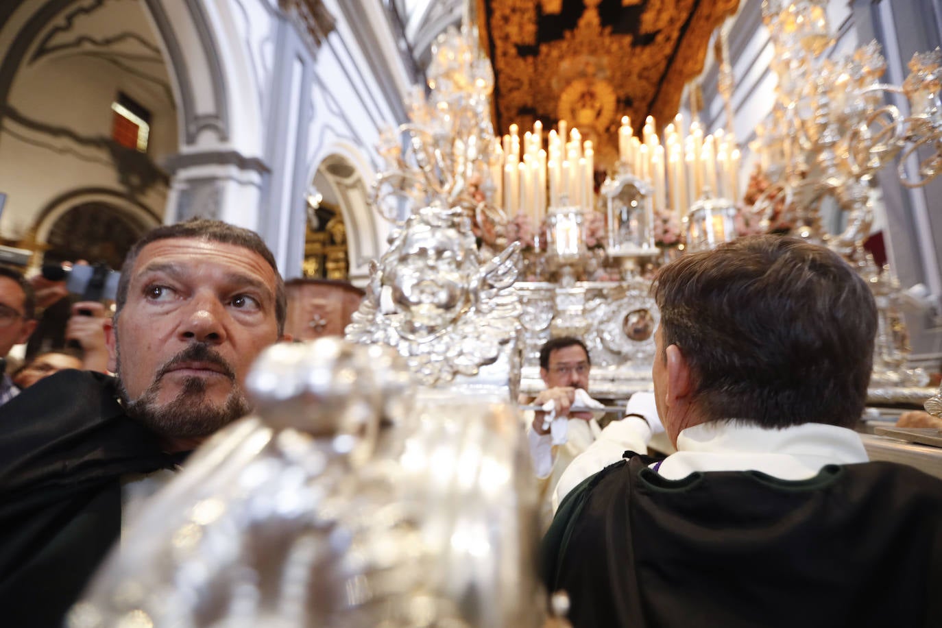 Antonio Banderas, fiel a la Semana Santa de Malaga