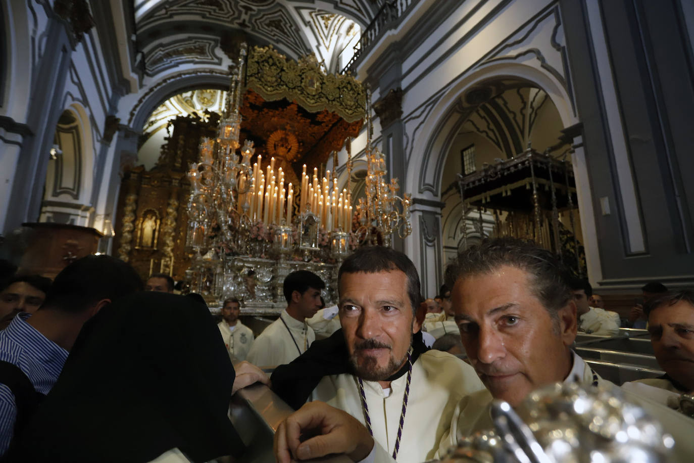 Antonio Banderas, fiel a la Semana Santa de Malaga