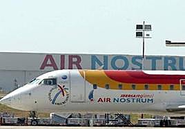 Imagen de archivo de un avión de Air Nostrum