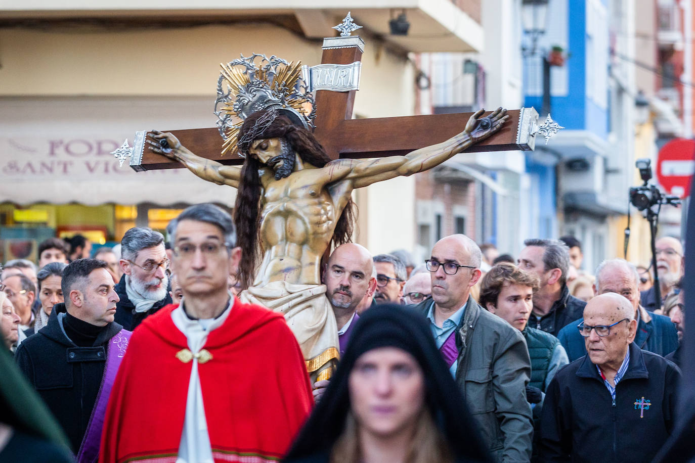 Encuentro de los dos Cristos en el Cabanyal