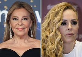 Ana Obregón y Rocío Carrasco.