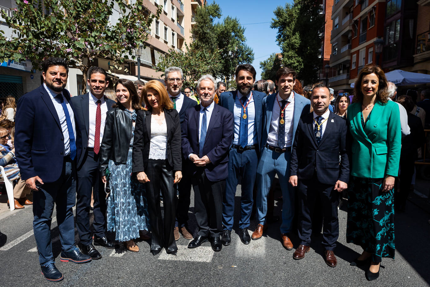 Los políticos, en el Desfile de Resurrección de la Semana Santa Marinera 2023