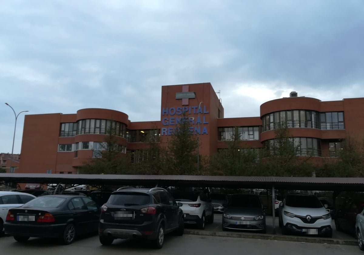 Vista general del Hospital de Requena.