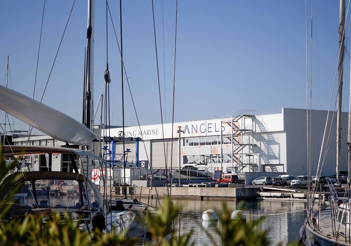 La sede de Angels, en la Marina de Valencia.