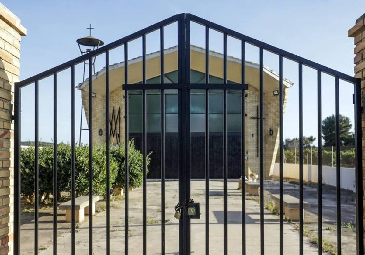 La ermita recuperada por la parroquia.