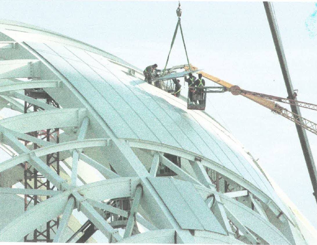 Así se construyó l&#039;Hemisfèric de la Ciudad de las Artes y las Ciencias de Valencia