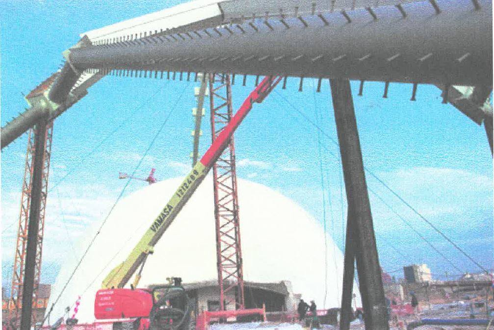 Así se construyó l&#039;Hemisfèric de la Ciudad de las Artes y las Ciencias de Valencia