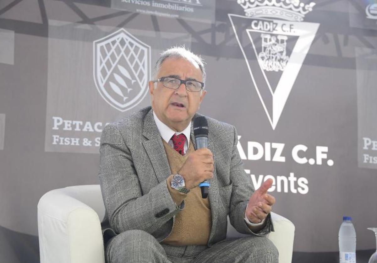 Roberto Gómez, en un acto reciente.
