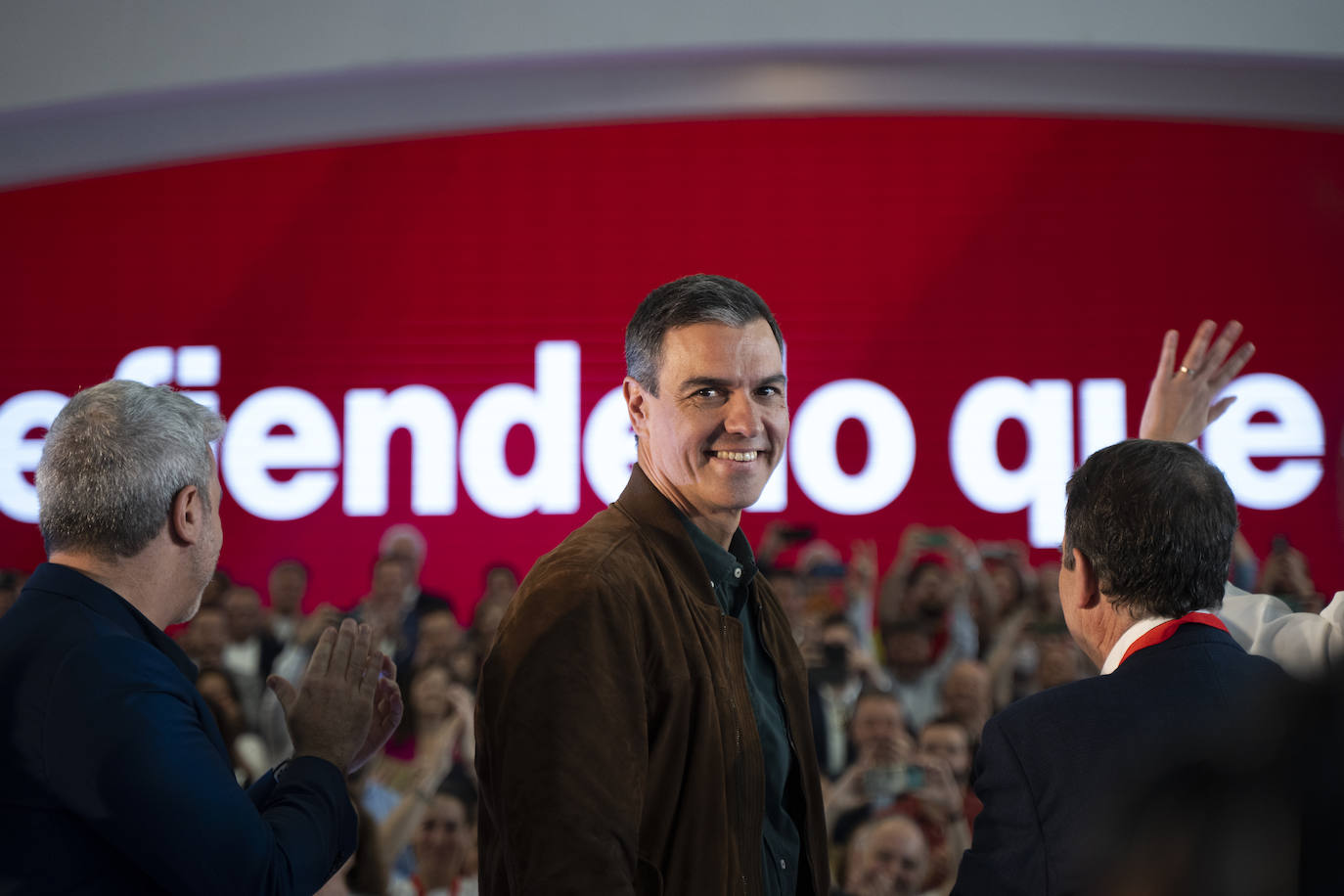 Pedro Sánchez visita Valencia con motivo de la conferencia municipal del PSOE