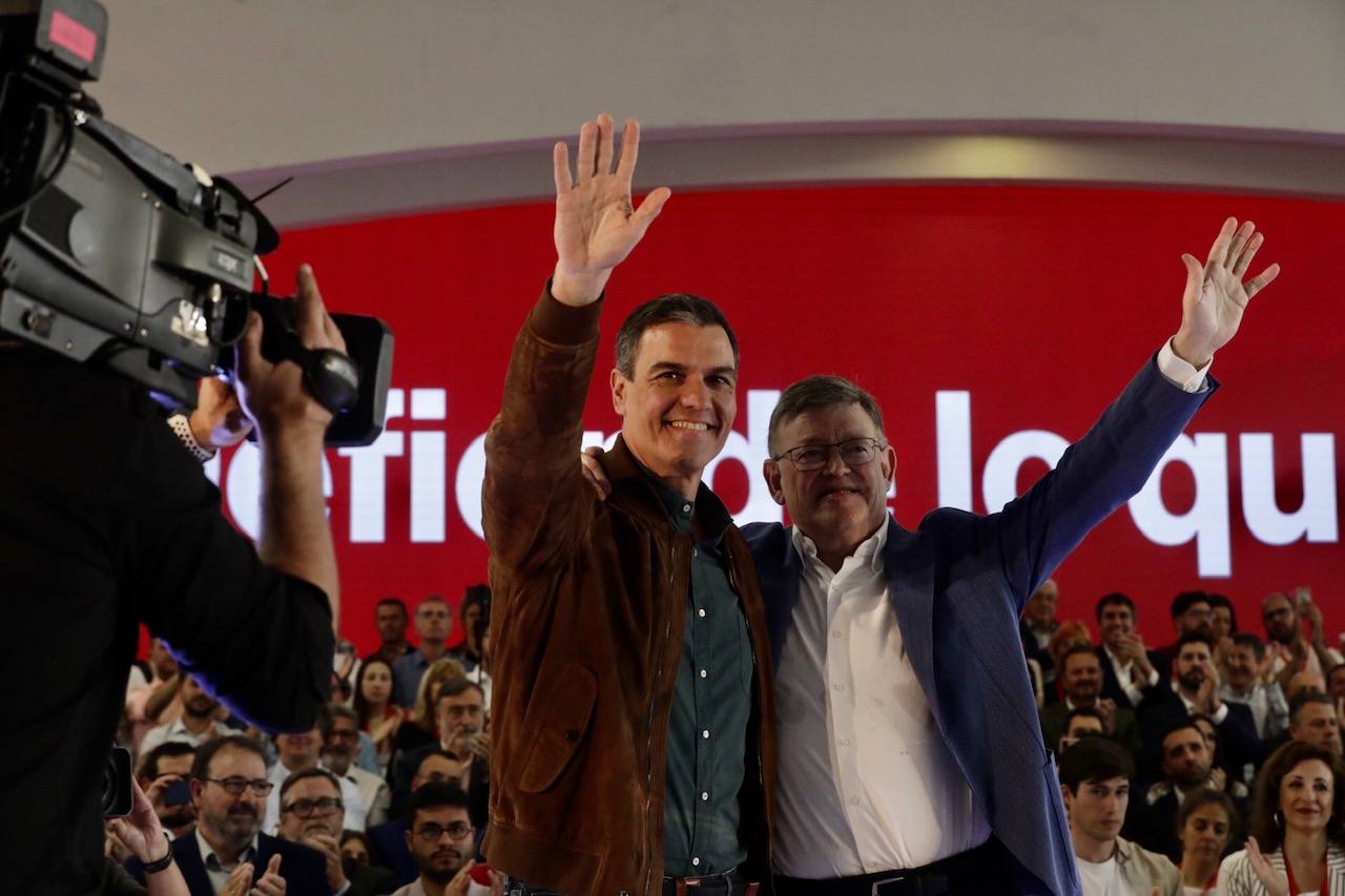 Pedro Sánchez visita Valencia con motivo de la conferencia municipal del PSOE