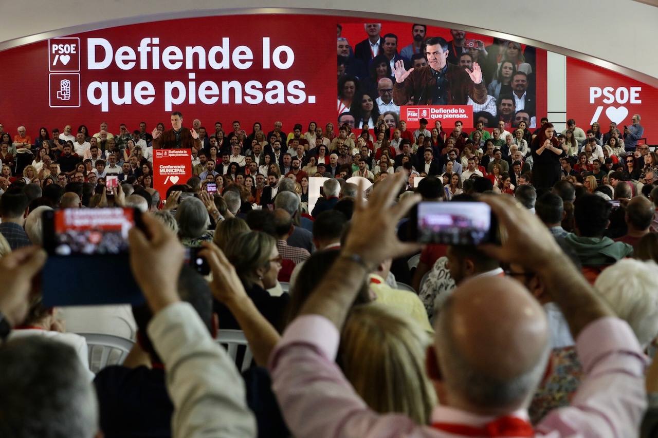 Pedro Sánchez visita Valencia con motivo de la conferencia municipal del PSOE