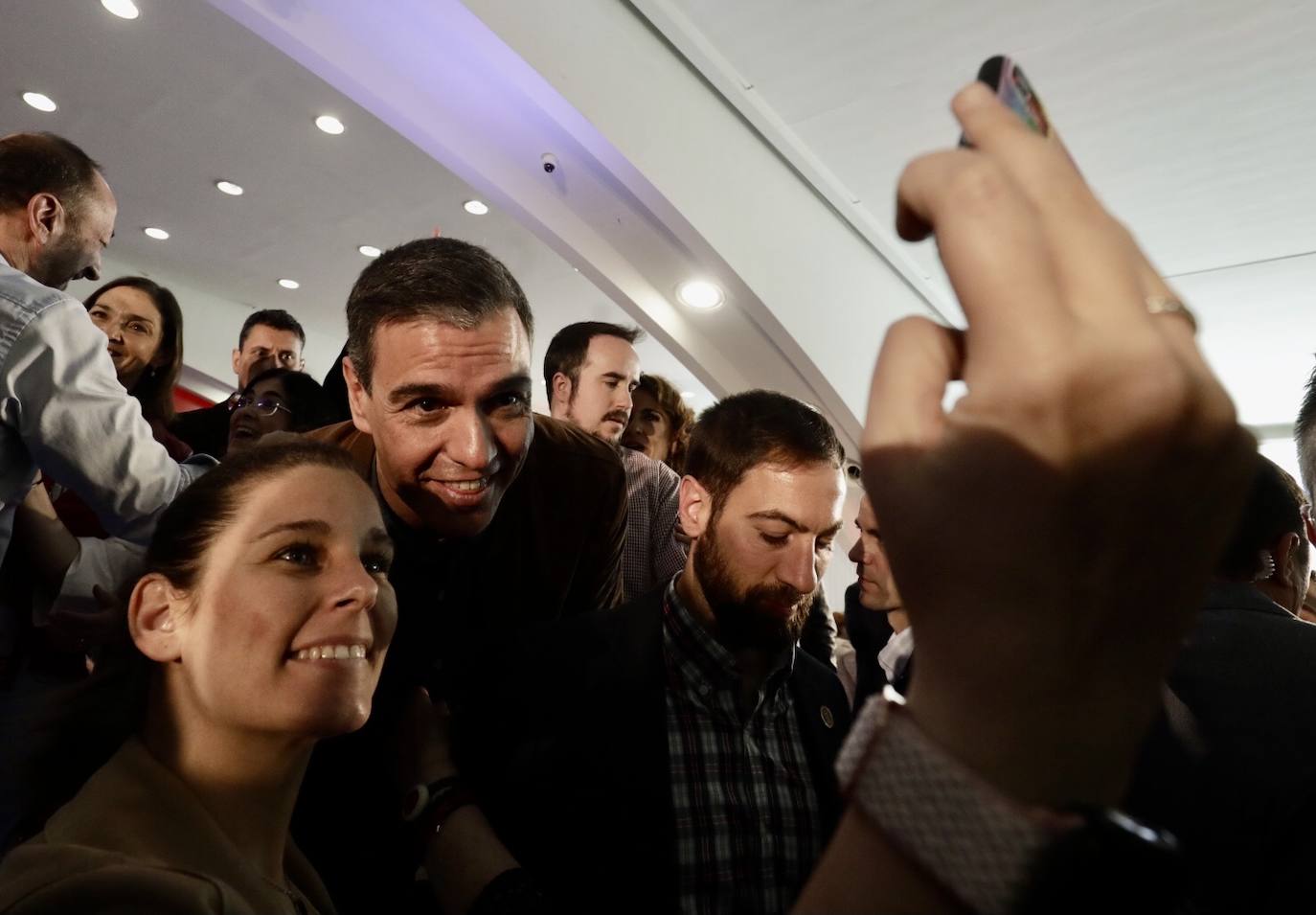 Pedro Sánchez visita Valencia con motivo de la conferencia municipal del PSOE