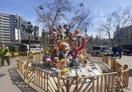 Falla municipal infantil de José Luis Ceballos y Francisco Sanabria.