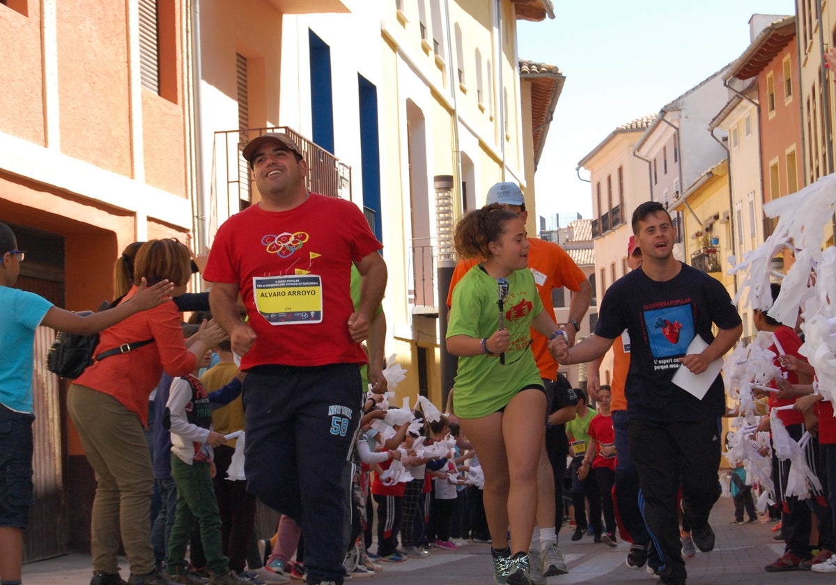 Carrera de Aspromivise de años anteriores.