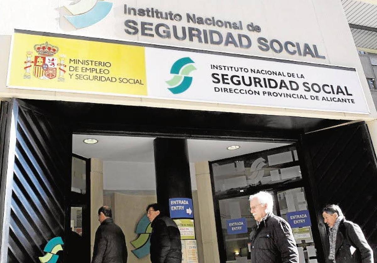 Oficina de la Seguridad Social en Alicante.