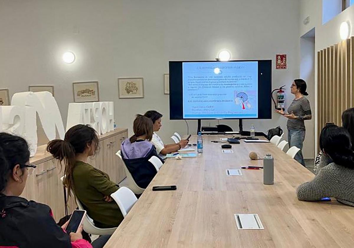 Una de las sesiones.