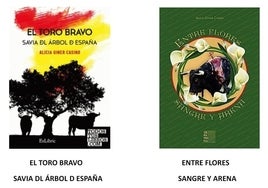 Portadas de los dos libros que la autora presentará en Xàtiva.