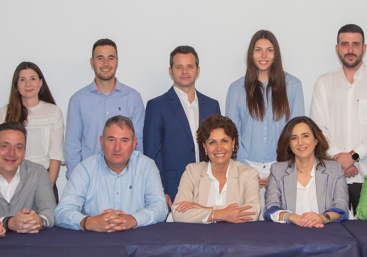 Candidatura del PP Aielo de Malferit.