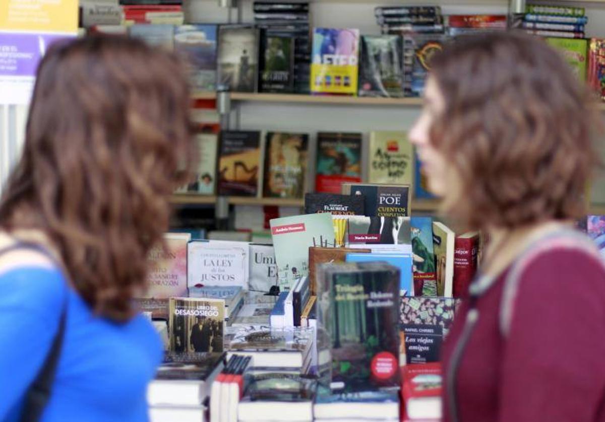 Feria del libro de Valencia.