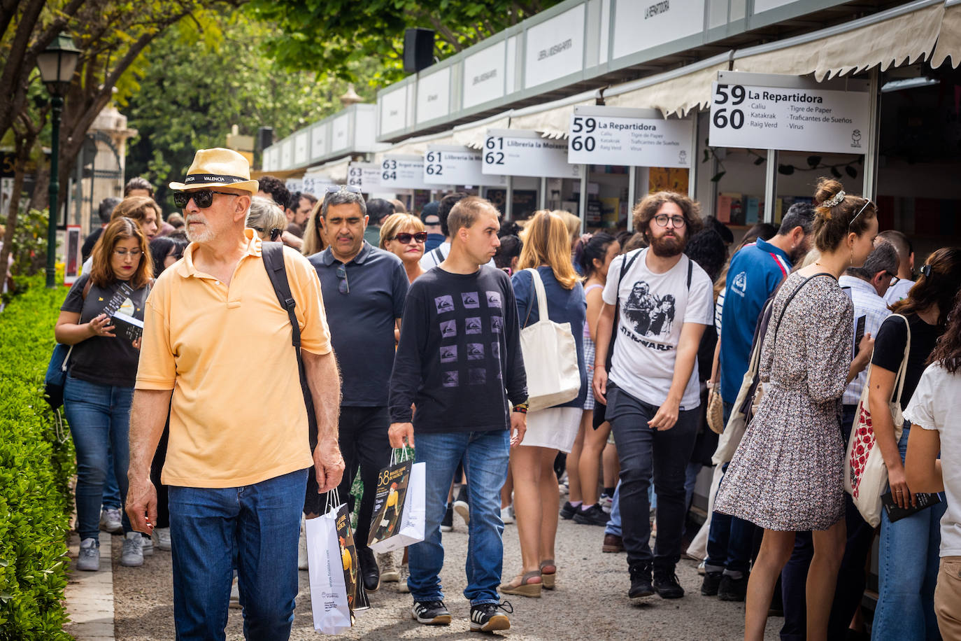 Fira del Llibre 2023: Las imágenes de la jornada del sábado