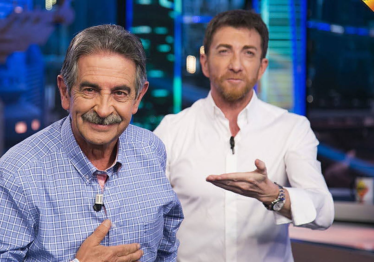 Pablo Motos y Miguel Ángel Revilla, un habitua en el programa.